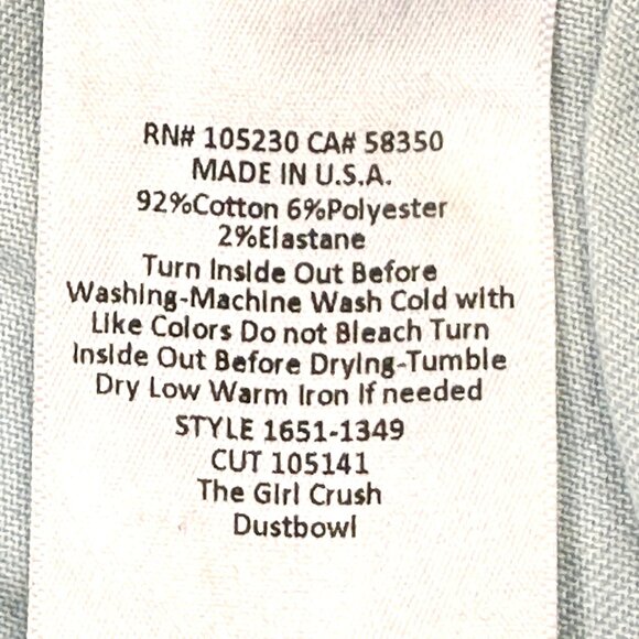 Current/Elliott The Girl Crush Flared Jeans in Dustbowl - 29" x 33" - NWT - Picture 10 of 13